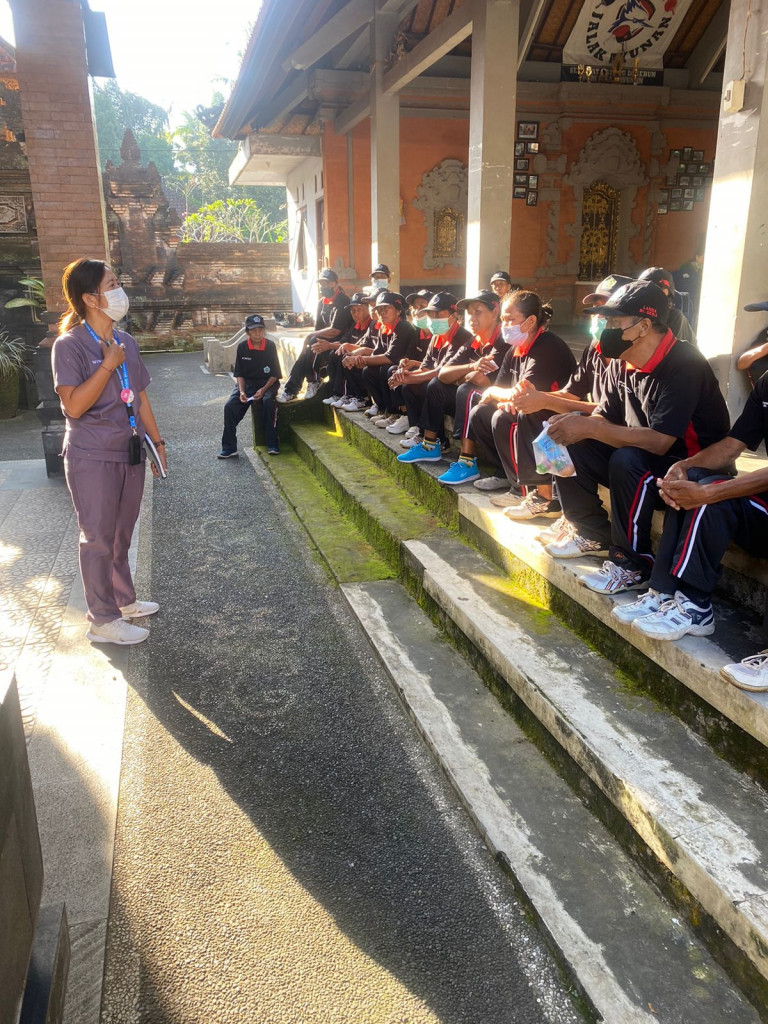 KEGIATAN UPTD PUSKESMAS ABIANSEMAL 1 PADA HARI KAMIS TANGGAL 4 AGUSTUS 2022